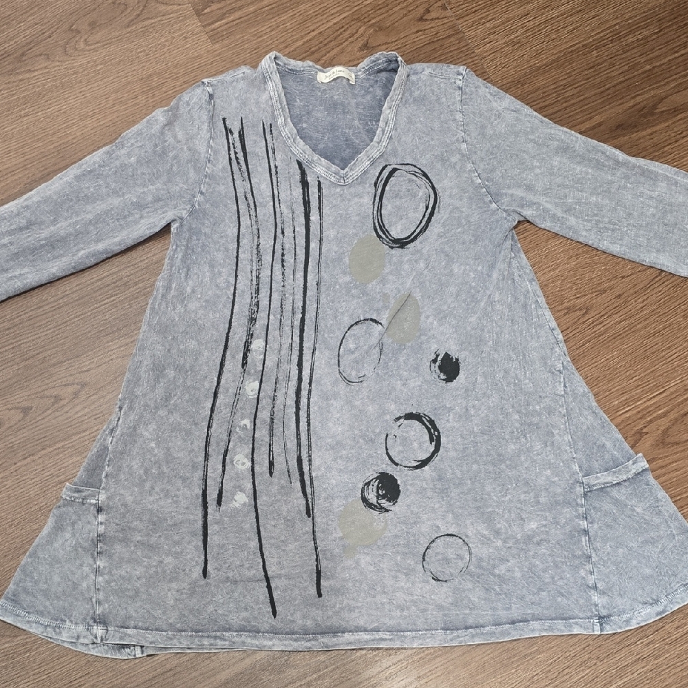 Jess And Jane Artsy Tunic M